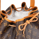 Louis Vuitton Canvas Monogram Sac Noe Petit Shoulder Bag