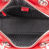 Christian Dior Quilted Leather Lady Diana Handbag