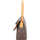 Louis Vuitton Canvas Monogram Looping PM Handbag