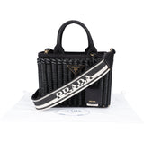 Prada Black Basket Handbag