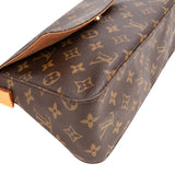 Louis Vuitton Canvas Monogram Looping PM Handbag