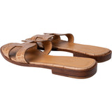 Hermès Exotic Crocodile Leather Oran Sandals (37)