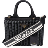 Prada Black Basket Handbag