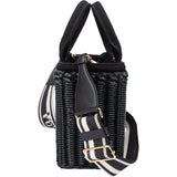 Prada Black Basket Handbag