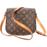Louis Vuitton Canvas Monogram Saint Cloud MM Crossbody Bag
