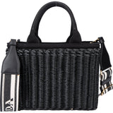 Prada Black Basket Handbag