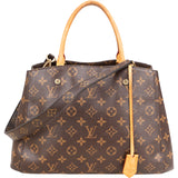 Louis Vuitton Canvas Monogram Montaigne MM Handbag
