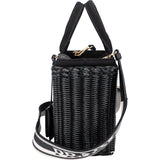 Prada Black Basket Handbag