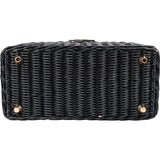 Prada Black Basket Handbag