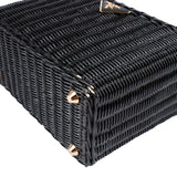Prada Black Basket Handbag