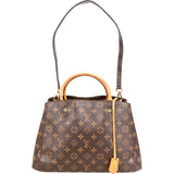 Louis Vuitton Canvas Monogram Montaigne MM Handbag
