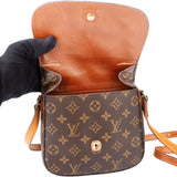 Louis Vuitton Canvas Monogram Saint Cloud MM Crossbody Bag