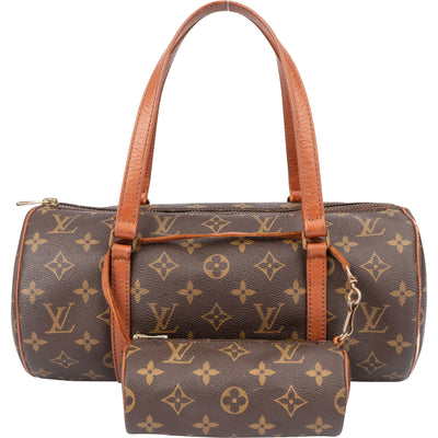 Louis Vuitton Canvas Monogram Papillon Set Handbag