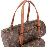 Louis Vuitton Canvas Monogram Papillon Set Handbag