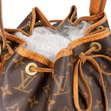 Louis Vuitton Canvas Monogram Sac Noe Petit Shoulder Bag