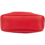 Gucci Red Leather GG Soho Crossbody Bag