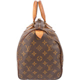 Louis Vuitton Canvas Monogram Speedy 30 Handbag