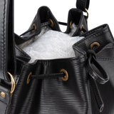 Louis Vuitton Noir Epi Leather Sac Noe Grande Shoulder Bag