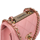 Chanel Quilted Lambskin Mini Trendy Single Flap Crossbody Bag