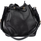 Louis Vuitton Noir Epi Leather Sac Noe Petit Shoulder Bag
