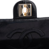 Chanel Quilted Lambskin 24K Gold Single Flap Crossbody Bag