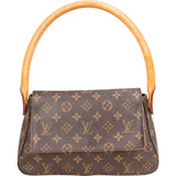 Louis Vuitton Canvas Monogram Looping PM Handbag