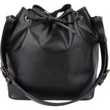Louis Vuitton Noir Epi Leather Sac Noe Petit Shoulder Bag