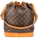 Louis Vuitton Canvas Monogram Sac Noe Grande Shoulder Bag