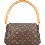 Louis Vuitton Canvas Monogram Looping PM Handbag