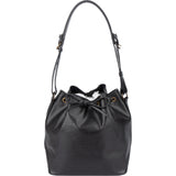 Louis Vuitton Noir Epi Leather Sac Noe Petit Shoulder Bag