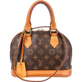 Louis Vuitton Canvas Monogram Alma BB Handbag