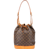 Louis Vuitton Canvas Monogram Sac Noe Grande Shoulder Bag