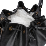 Louis Vuitton Noir Epi Leather Sac Noe Petit Shoulder Bag