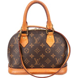 Louis Vuitton Canvas Monogram Alma BB Handbag