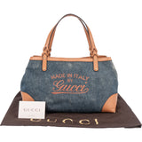 Gucci Denim Craft Handbag