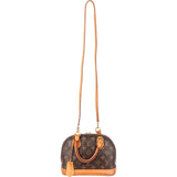 Louis Vuitton Canvas Monogram Alma BB Handbag
