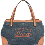 Gucci Denim Craft Handbag