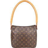 Louis Vuitton Canvas Monogram Looping MM Shoulder Bag