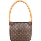 Louis Vuitton Canvas Monogram Looping MM Shoulder Bag