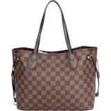 Louis Vuitton Damier Ebene Neverfull PM Handbag