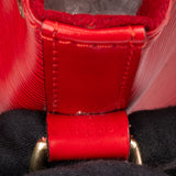 Louis Vuitton Rouge Epi Leather Sac Noe Petit Shoulder Bag
