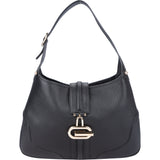 Gucci Black Leather Jackie Junco Handbag