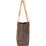 Louis Vuitton Canvas Monogram Sac Shopping Shoulder Bag