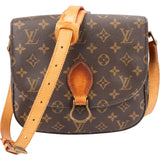 Louis Vuitton Canvas Monogram Saint Cloud GM Crossbody Bag