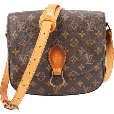 Louis Vuitton Canvas Monogram Saint Cloud GM Crossbody Bag