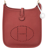 Hermès Clemence Leather Evelyne 16 Crossbody Bag