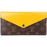 Louis Vuitton Canvas Epi Monogram Marie Lou Wallet