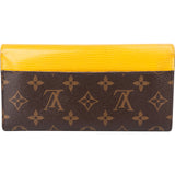 Louis Vuitton Canvas Epi Monogram Marie Lou Wallet