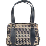 Fendi FF Monogram Zucca Mini Handbag