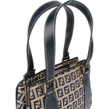 Fendi FF Monogram Zucca Mini Handbag